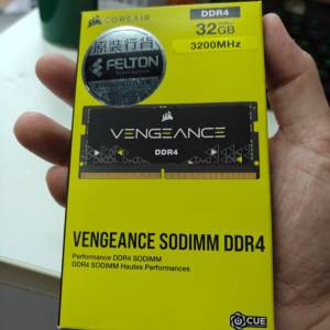 Corsair Vengeance Sodimm DDR4 3200 32GB notebook 用