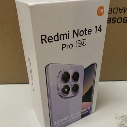 Redmi Note 14 Pro 5G Dual + eSim 256GB (8GB RAM) Global Coral Green (死點)