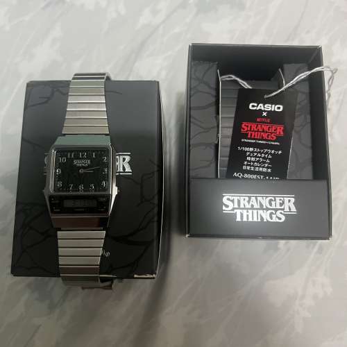 Casio x stranger things