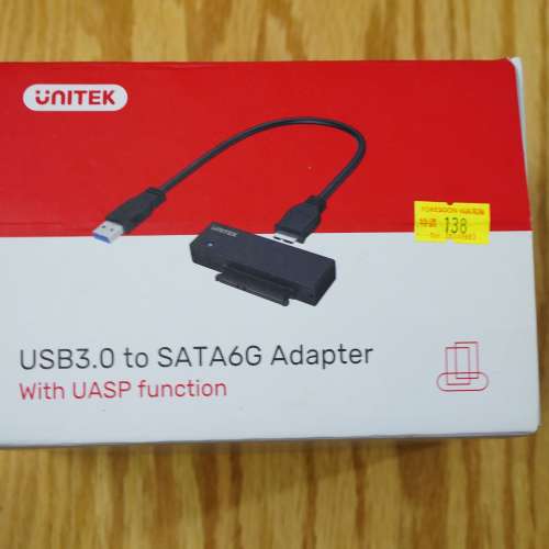 Unitek USB3.0 to SATA6G Adapter
