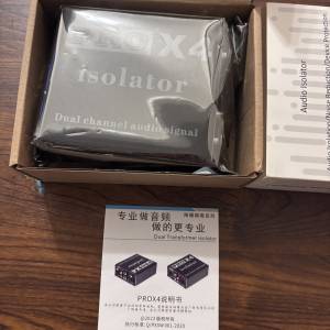全新PRO X4 專業音频隔离器。消除电流声神器｜RCA 降噪抗干擾，過濾波 神器