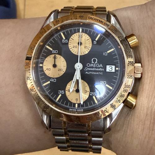 好L靚😆 OMEGA SPEEDMASTER 玫瑰金鋼 3316.50 淨錶 $19500