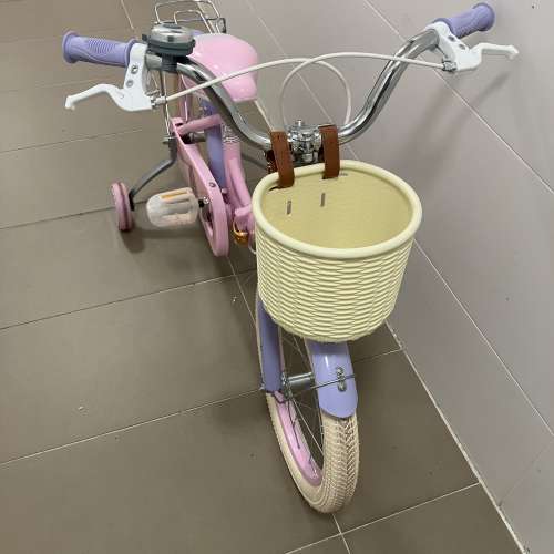 Disney Elsa 公主 兒童單車 連輔助轆 (kid bike bicycle 迪士尼）