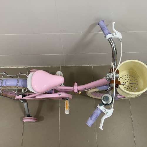 Disney Elsa 公主 兒童單車 連輔助轆 (kid bike bicycle 迪士尼）