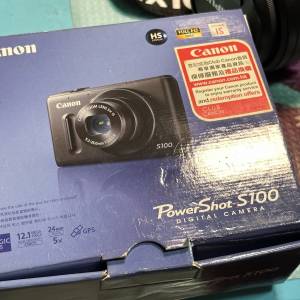Canon PowerShot S100 齊盒連全親充電器