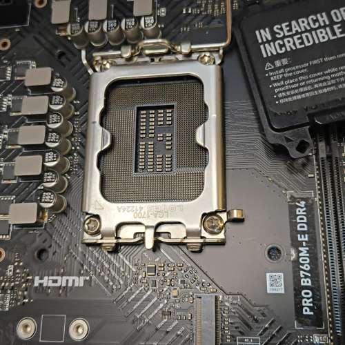 MSI PRO B760M-E DDR4 Micro ATX主板 Socket 1700