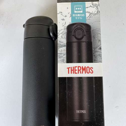 全新 THERMOS JOK-500 真空斷熱保溫杯 0.5L （ 磨砂黑）
