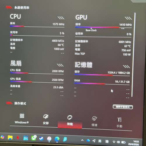 【99%新】ASUS ROG Strix Scar 17 (G733Z) | i9-12900H / RTX 3070 Ti / 32GB / 2T...