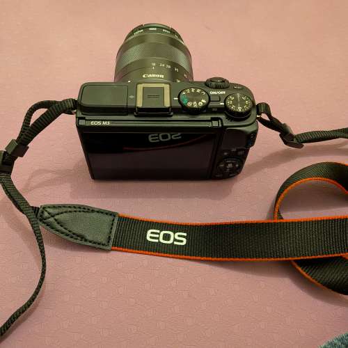Canon EOS M3 Kit 7成新 (原廠鏡頭同電/有盒/自拍神機)