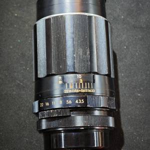 Pentax 135  賓得 135/3.5 SUPER TAKUMAR for M42 Mount 135mm 90%new