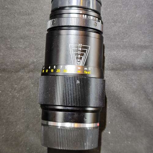 Leica 135 徠卡 leitz 135/4 TELE ELMAR WETZLAR 有盒 135mm For leica M 有盒 90%...