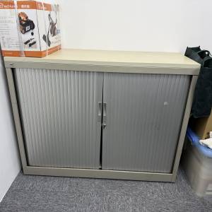 POSH 鋼櫃 2層 捲門文件櫃 活動層板 地柜 可叠高 可放戶外 outdoor steel storage ...