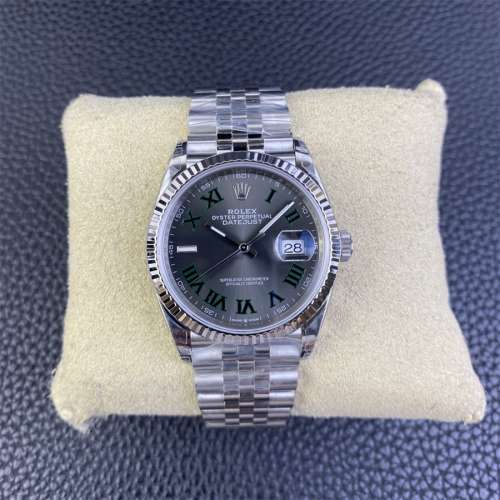 勞力士 Rolex datejust m126234-0045 36mm 綠蘿 VS