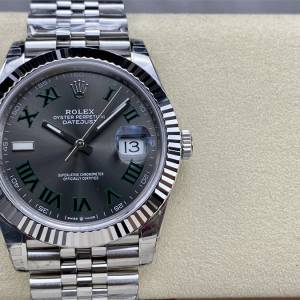 勞力士 Rolex datejust m126334-0022 41mm 綠蘿 VS