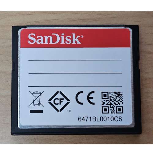 SanDisk Extreme PRO CompactFlash 記憶卡，容量64GB，讀寫速度達160MB/s
