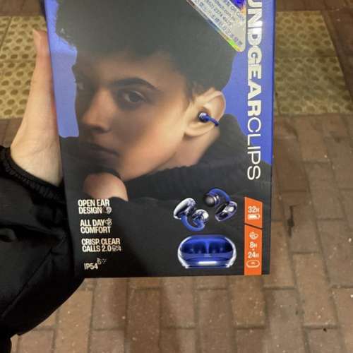 JBL Soundgear Clips 藍色 2025年12月購自豐澤 有盒有單有保