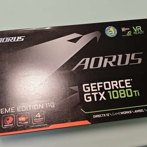 新淨 AORUS GeForce&reg; GTX 1080 Ti Xtreme Edition 11G