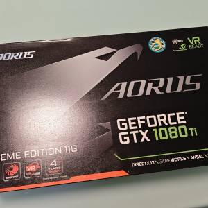 新淨 AORUS GeForce&reg; GTX 1080 Ti Xtreme Edition 11G