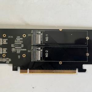 pcie x16 轉 m,2 nvme x 4