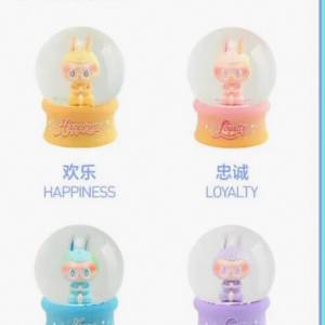 全新 pop mart Labubu 3.0 水晶座