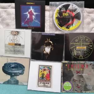 清理CD x 12 sets -ENIGMA x 8 and others--hold