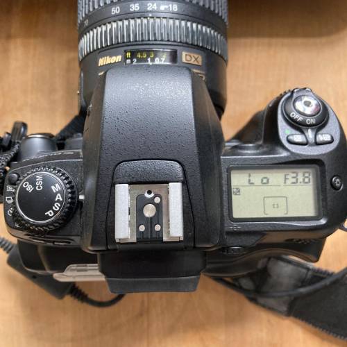 90%新原装fujufilm S3 Pro+Nikon 18-70mm 鏡頭+4G compact flash card 全套有盒