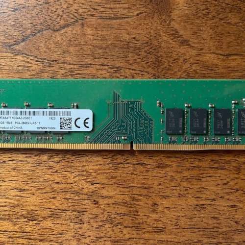 Micron DDR4 8GB 長 Ram 不議價