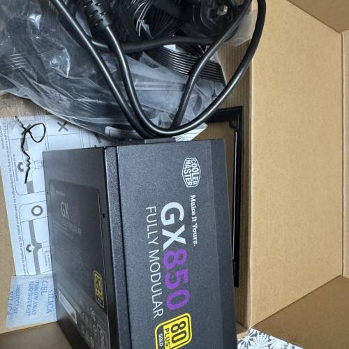 asus dual RTX3060ti display card+ cooler master GX850 gold PSU