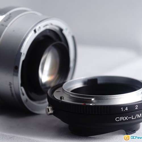 Contarex Zeiss Planar 50mm F2 + M-Mount Adapter