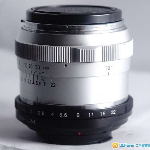 Contarex Zeiss Planar 50mm F2 + M-Mount Adapter