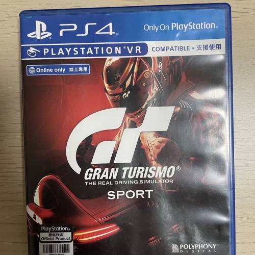 PS4 GT Sport - Gran Turismo Sport 中英文合版