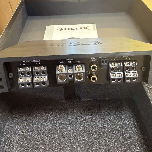 Helix V EIGHT DSP MK2汽車音響擴大機