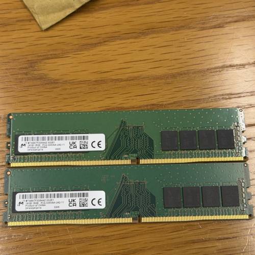 鎂光DDR4 16gb x2 3200mhz