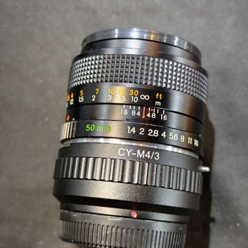 Yashica 50 50mm 雅西卡 ML 50/1.4 FOR FOR CY FOR M43 95%-98%new