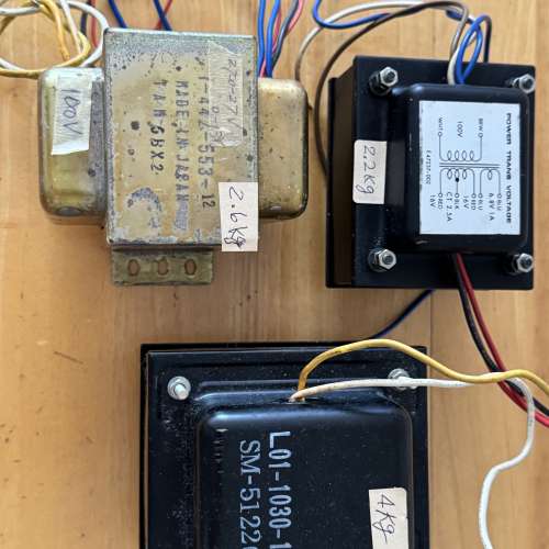 ★ （$100 七隻）足料靚牛 日本 合併機 後級 變壓器 Sansui 擴音機牛
