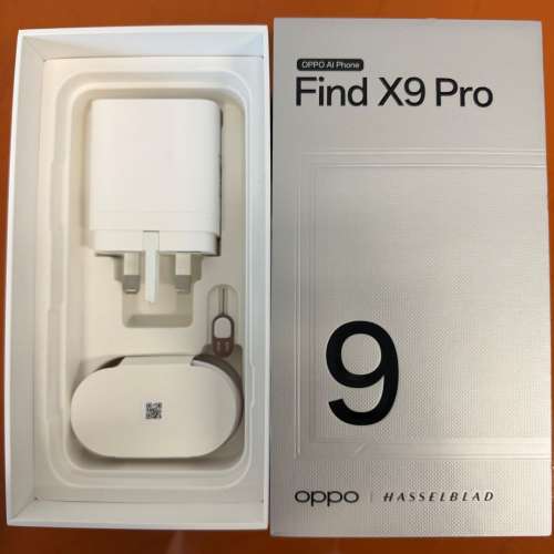 Oppo Find X9 Pro 16/512GB 行貨 99%新 Titanium Charcoal曜鈦灰 有保養