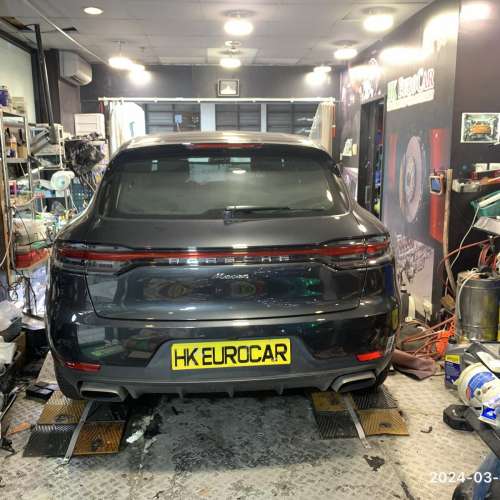 原廠式 .. 汽車修理 保時捷 Porsche 車房   冷氣漏雪種