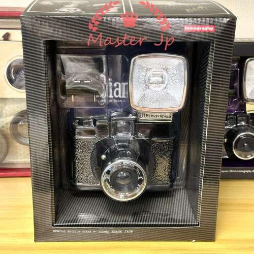 全新 Lomography Diana F+ Black Jack HP700BJ Lomo 菲林相機