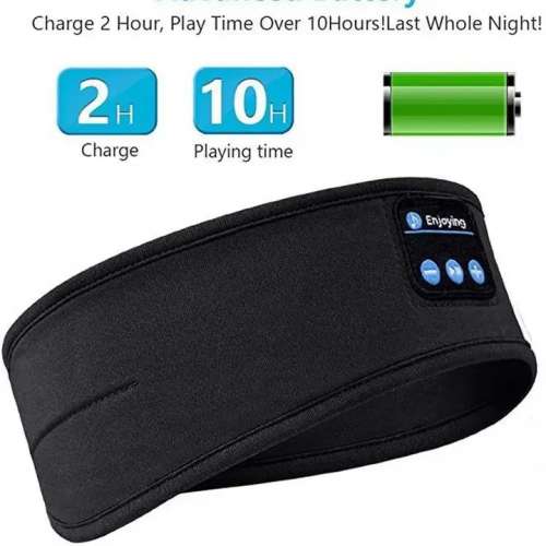 Sleep headphones Bluetooth headband Sports music eye mask