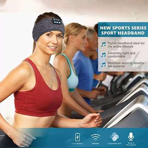 Sleep headphones Bluetooth headband Sports music eye mask