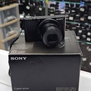SONY CYBER-SHOT DSC-RX100 FULL SET 95% NEW