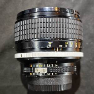 Nikon 85/1.4 AIS 尼康 85 85mm 80%new 鏡片輕微微花 冇黴 微塵
