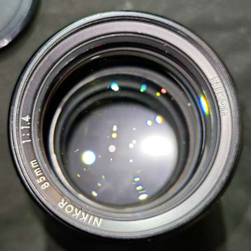 Nikon 85/1.4 AIS 尼康 85 85mm 80%new 鏡片輕微微花 冇黴 微塵