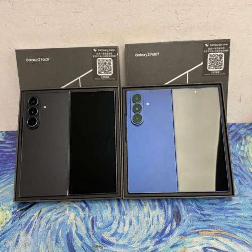(✨三星新款極致輕薄摺疊機✨）Samsung Galaxy Z Fold 7/💙藍色💙🖤黑色🖤/大容量1...