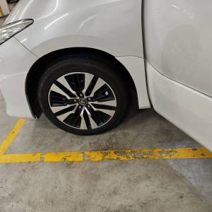 Alphard 18寸鈴 4隻 有花 平放