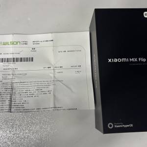 96%New 小米 Xiaomi Mix Flip N8 5G 12+512GB 黑色 香港行貨 有盒有配件