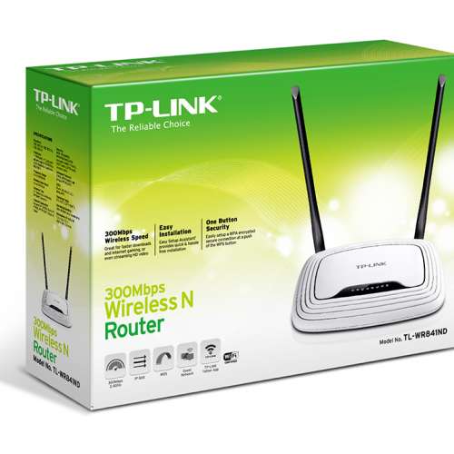 TP-Link TL-WR841N 300Mbps Wireless N Router WiFi AP/Range Extender WISP Mode