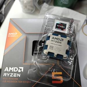 AMD Ryzen 5 8600G 6核心12線程 Box (內建 AMD Radeon&trade; 760M 顯示核心) ITX AM5