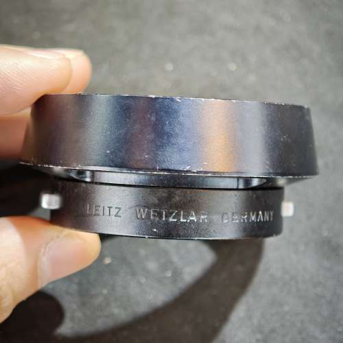 leica 50 徠卡 leitz 12586 50/1.4  lens hood 罩 看實物圖