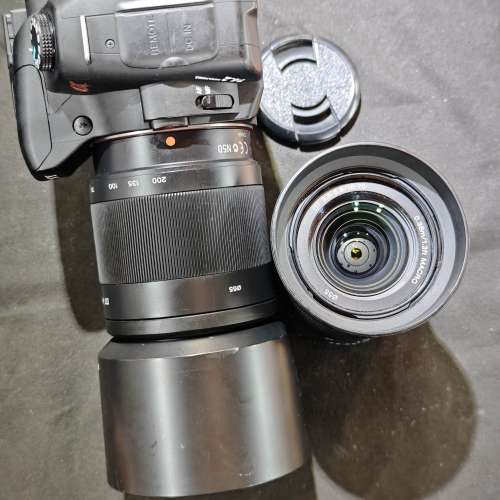 sony a350 功能正常 + 索尼 18-70 壞自動對焦 發黴 可 MF + 55-250 壞自動對焦 發...
